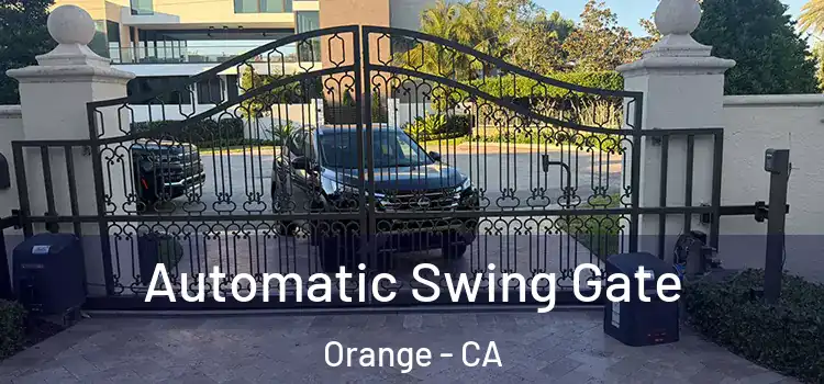 Automatic Swing Gate Orange - CA