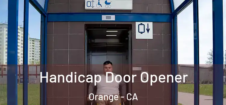 Handicap Door Opener Orange - CA